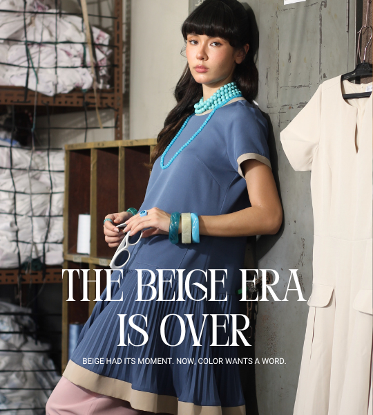 THE BEIGE ERA IS OVER