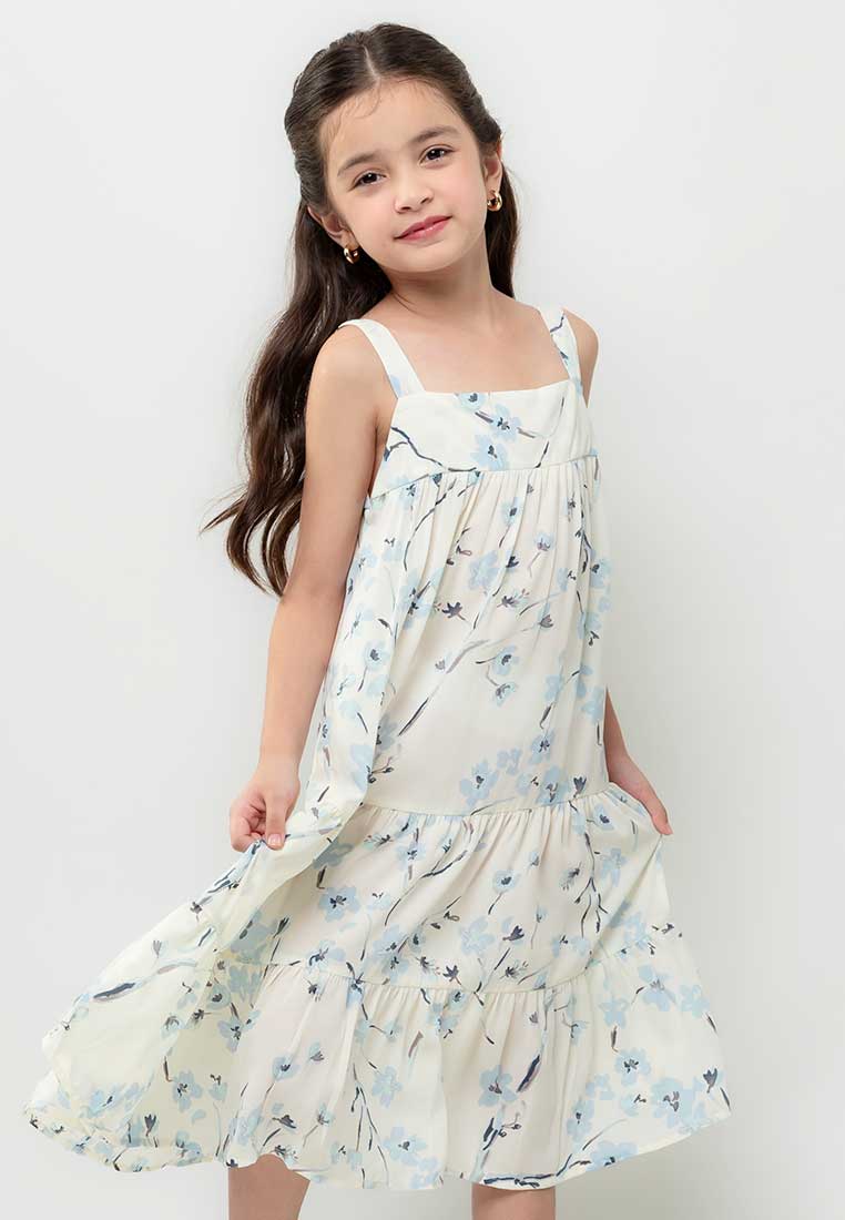 Treehouse Monica Floral Sleeveless Dress