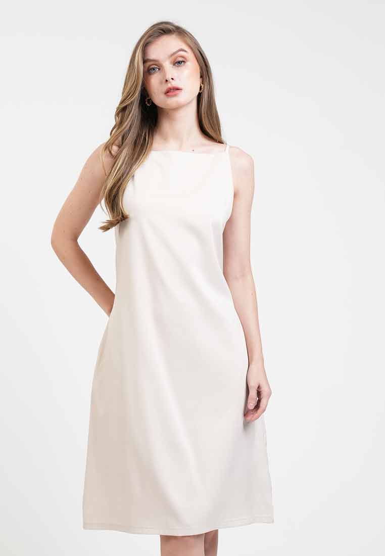 Penelope Detachable Bolero Midi Dress