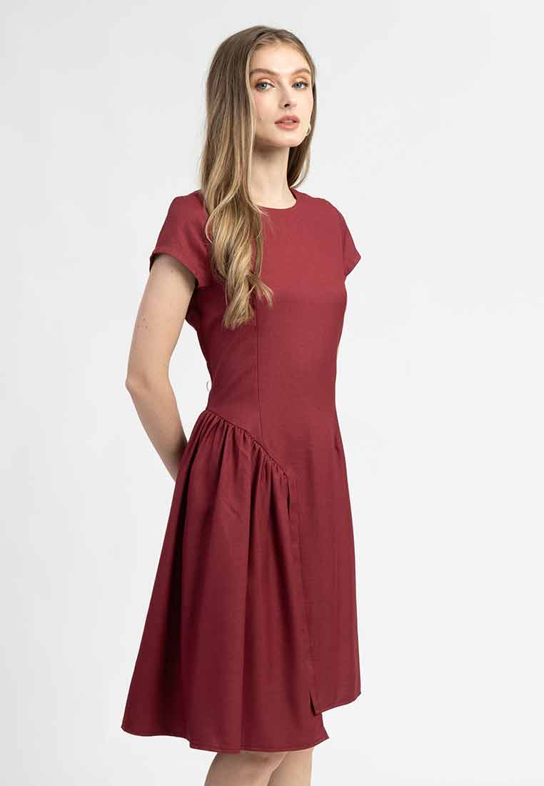 Eliana Asymmetrical A-Line Dress