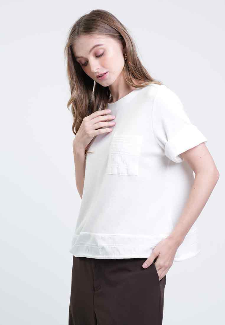 Manndy Pocket-Detail Knit Top