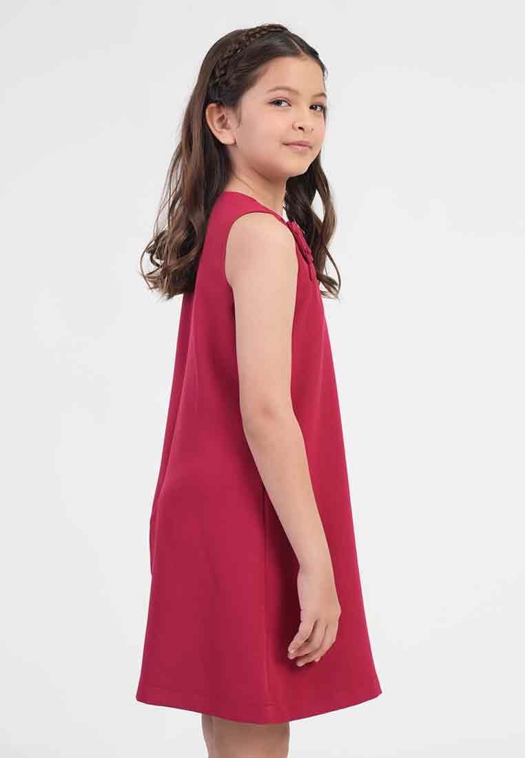 Treehouse Cielo 3D Floral Applique Girl's Dress