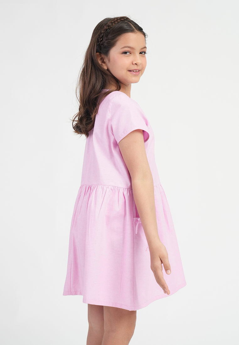 Treehouse Girls Paige Bow-Pocket Girl's Dress