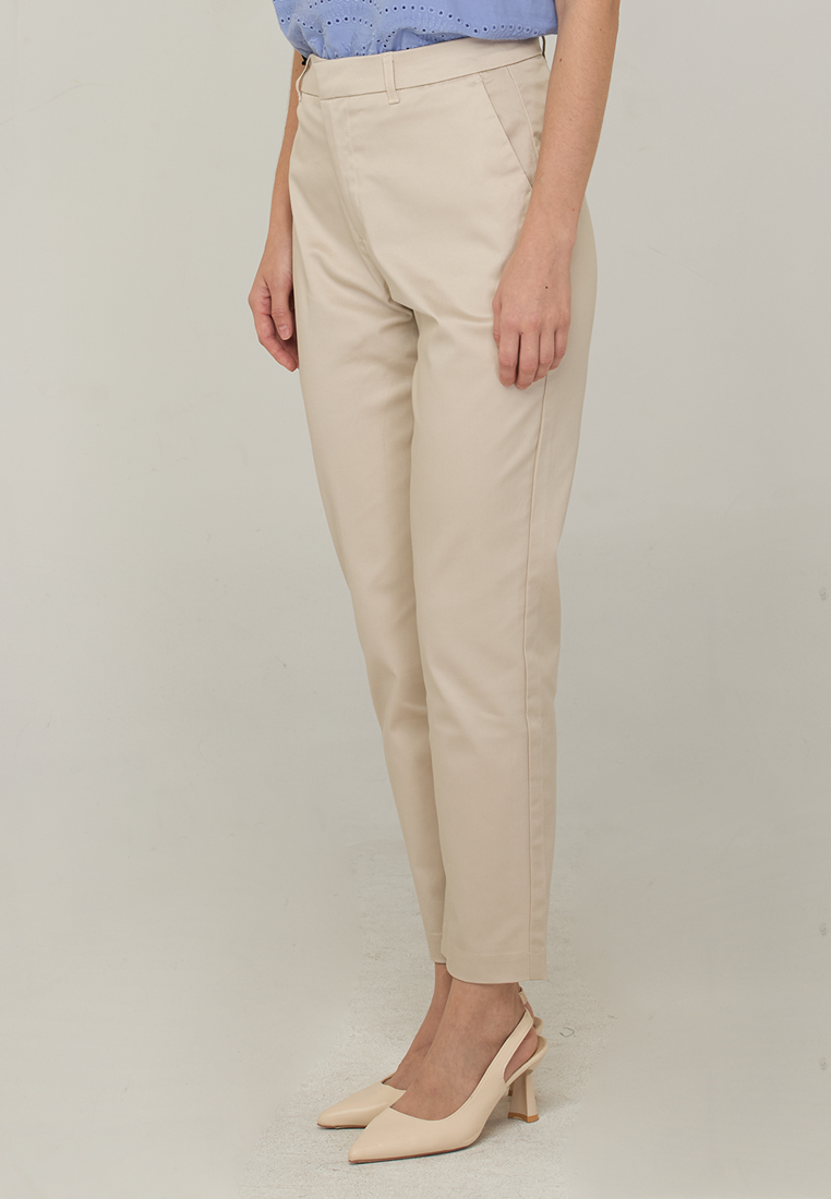 Josette Slim-Fit Pants with Pocket Detail