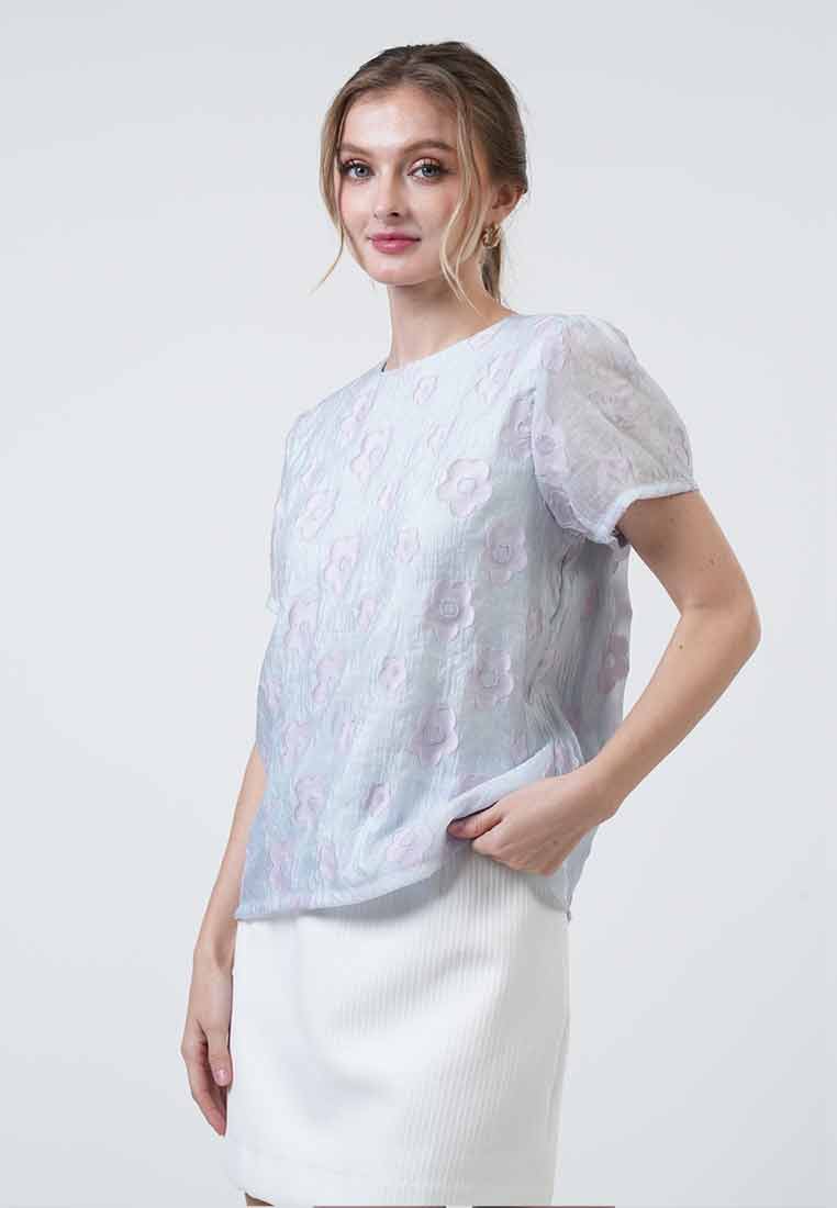 Harley Burn-Out Daisy Floral Blouse