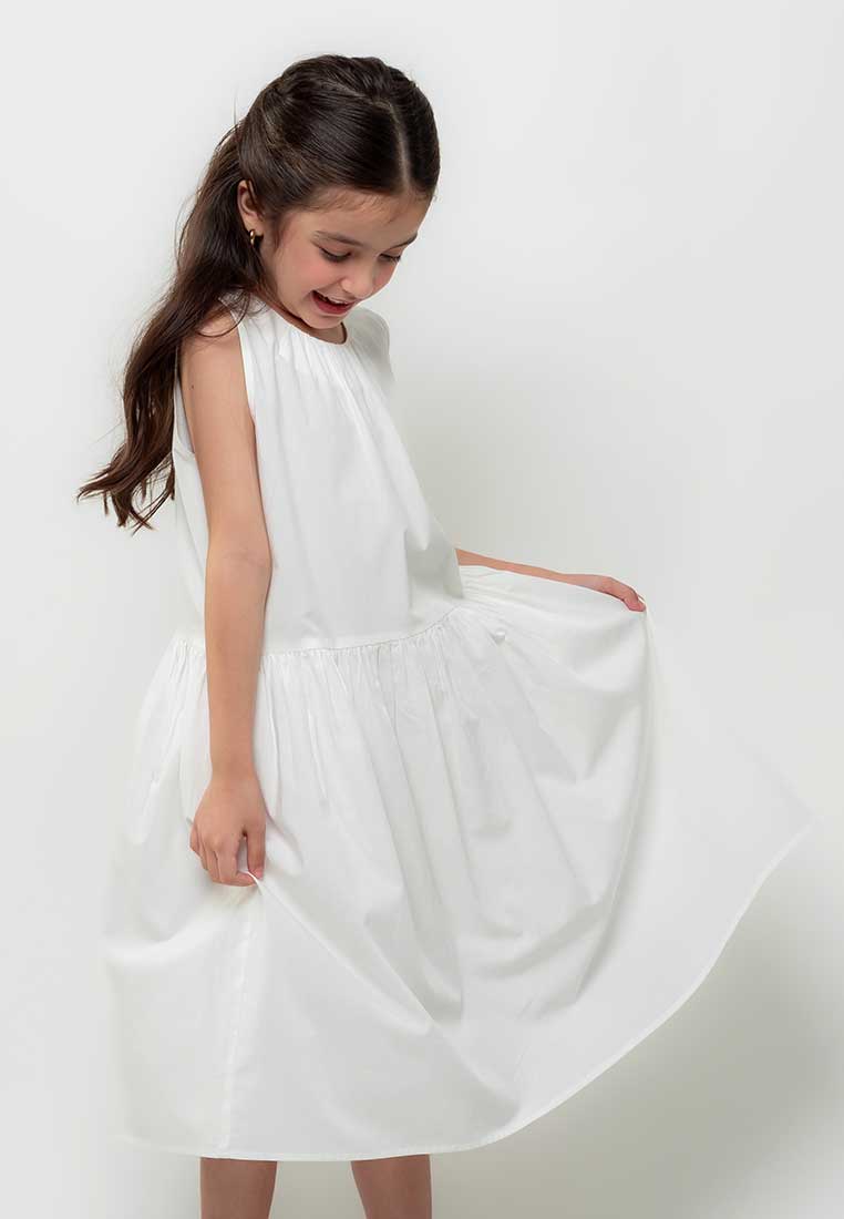 Treehouse Kids Elle Sleeveless Top with Button Detail