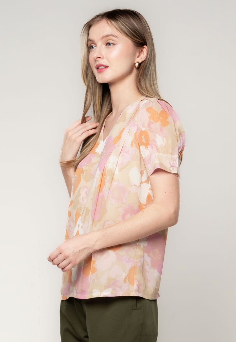 Amirah Top in Floral Print