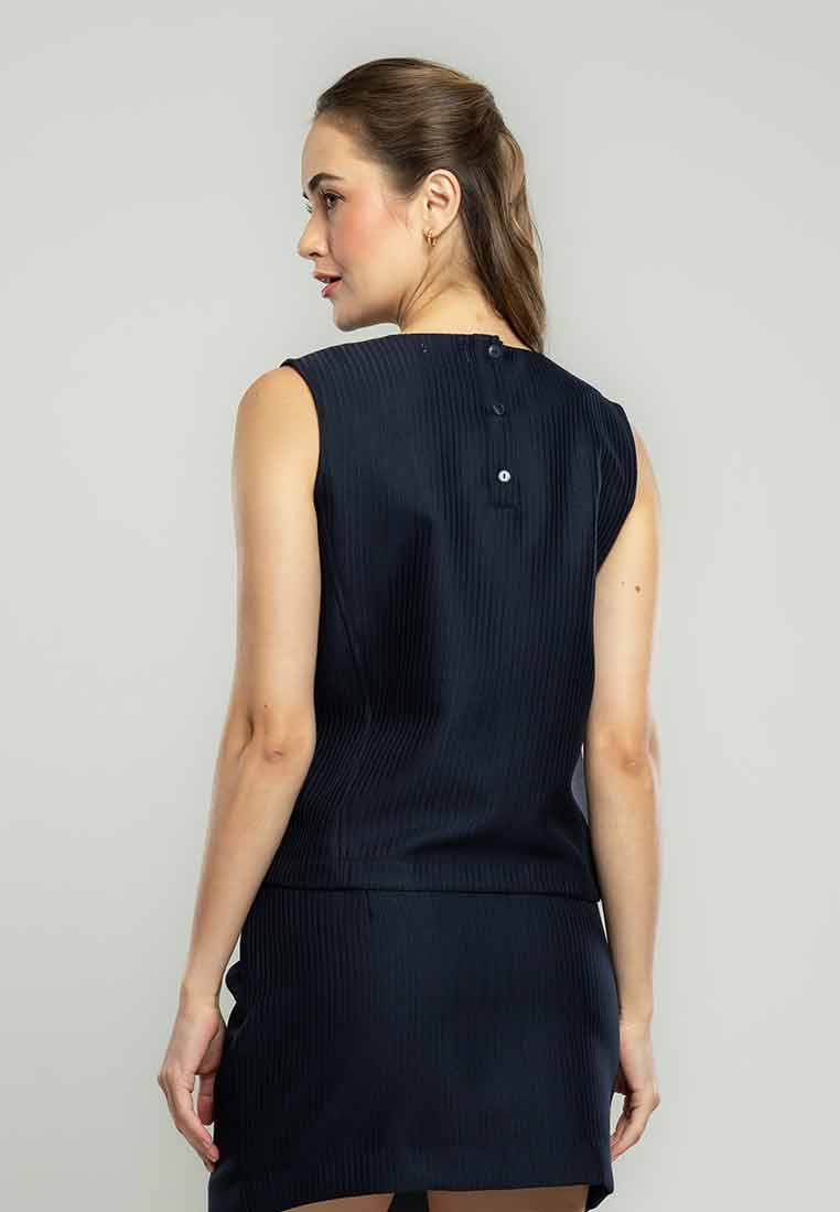 Whitney Textured Sleeveless Top