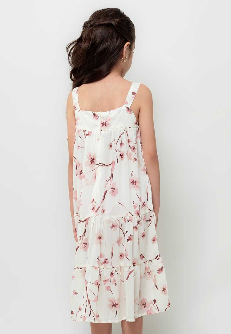 Treehouse Monica Floral Sleeveless Dress