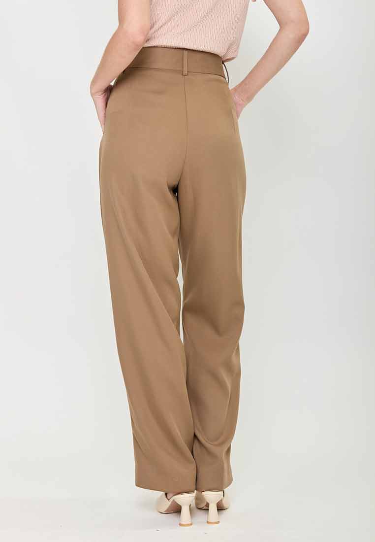 Eliza Jane Relaxed Fit Pants with Belt Loop