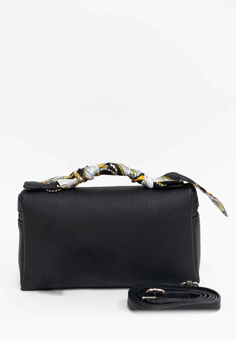 Lilly Top Handle Bag With Scarf Detail