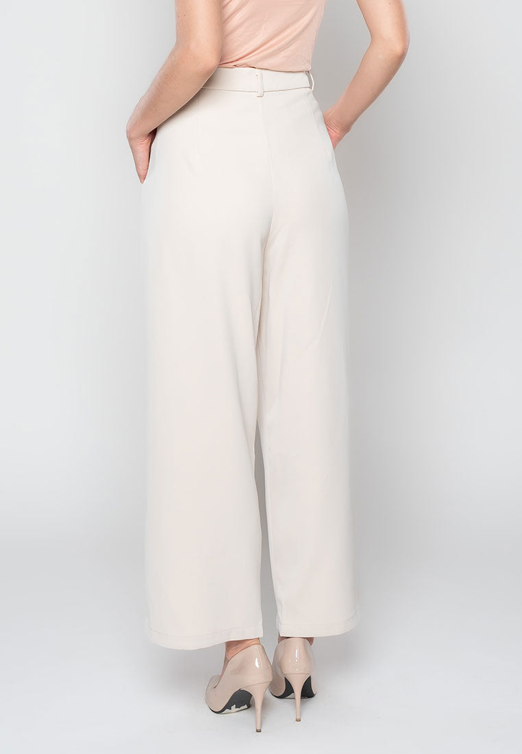 Donella Relaxed-Fit Pants with Pocket Detail