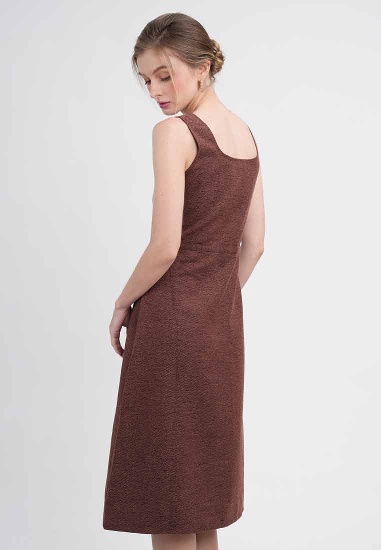 Leah Tweed A-Line Pocket Dress
