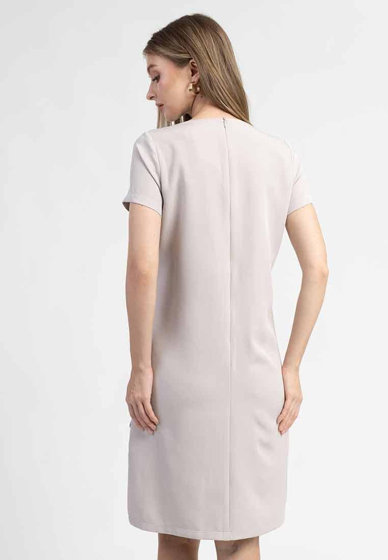 Rosalia 3D Floral Shift Dress