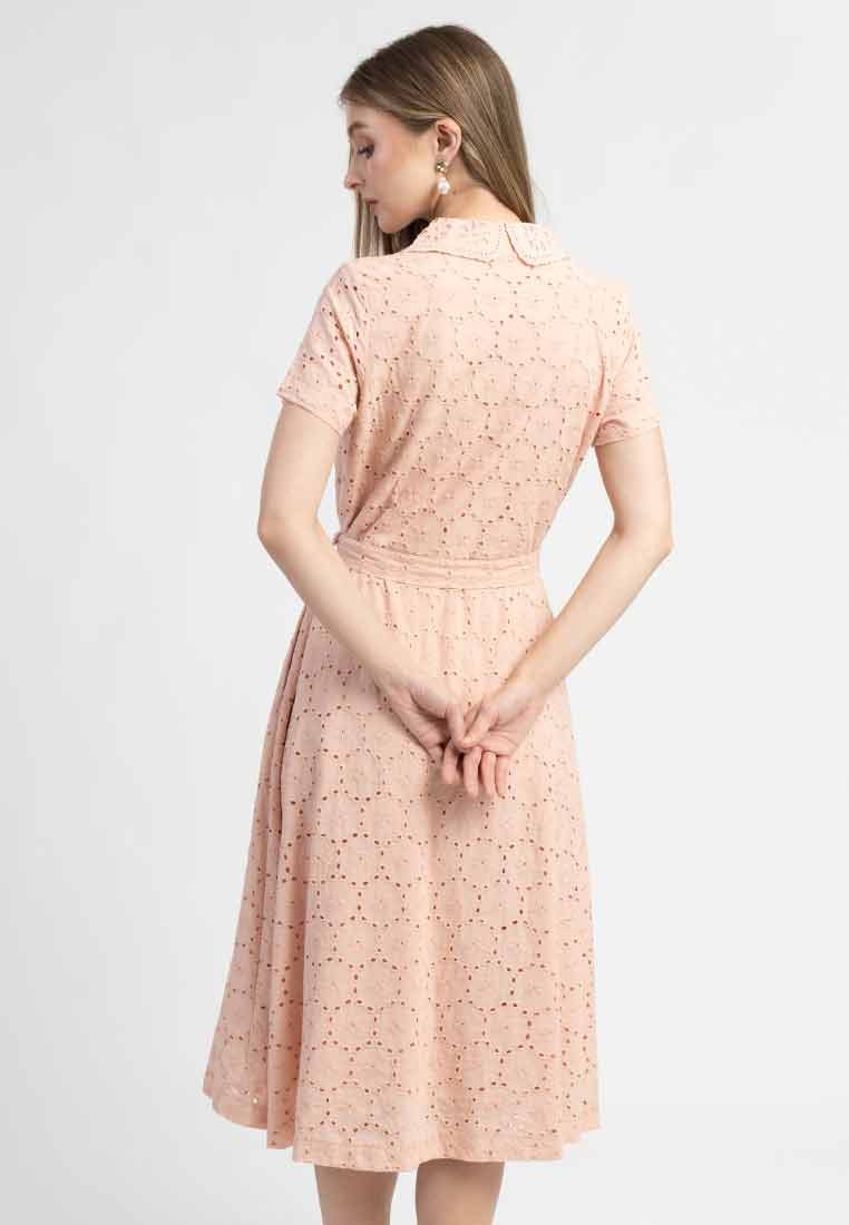 Diana Embroidered Shirt Dress