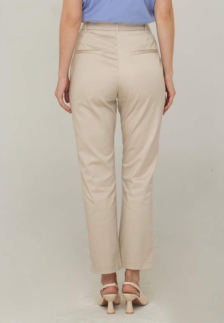 Josette Slim-Fit Pants with Pocket Detail