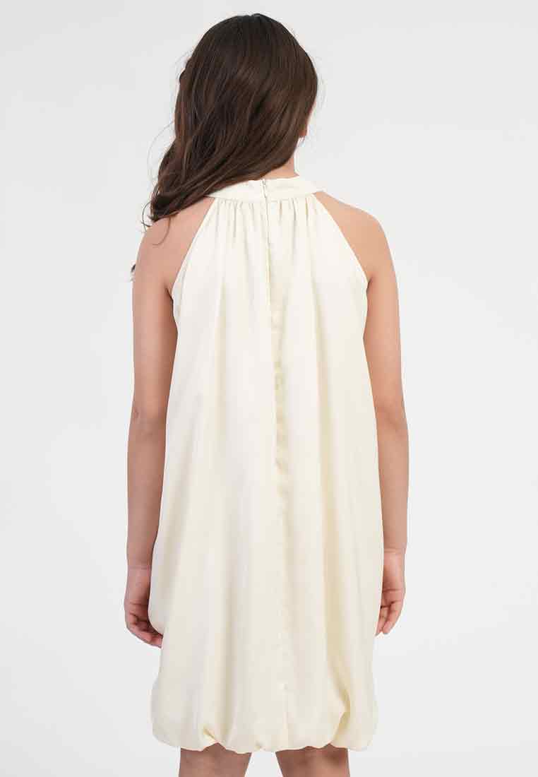 Treehouse Maisy Halter Rose Accent Girl's Dres
