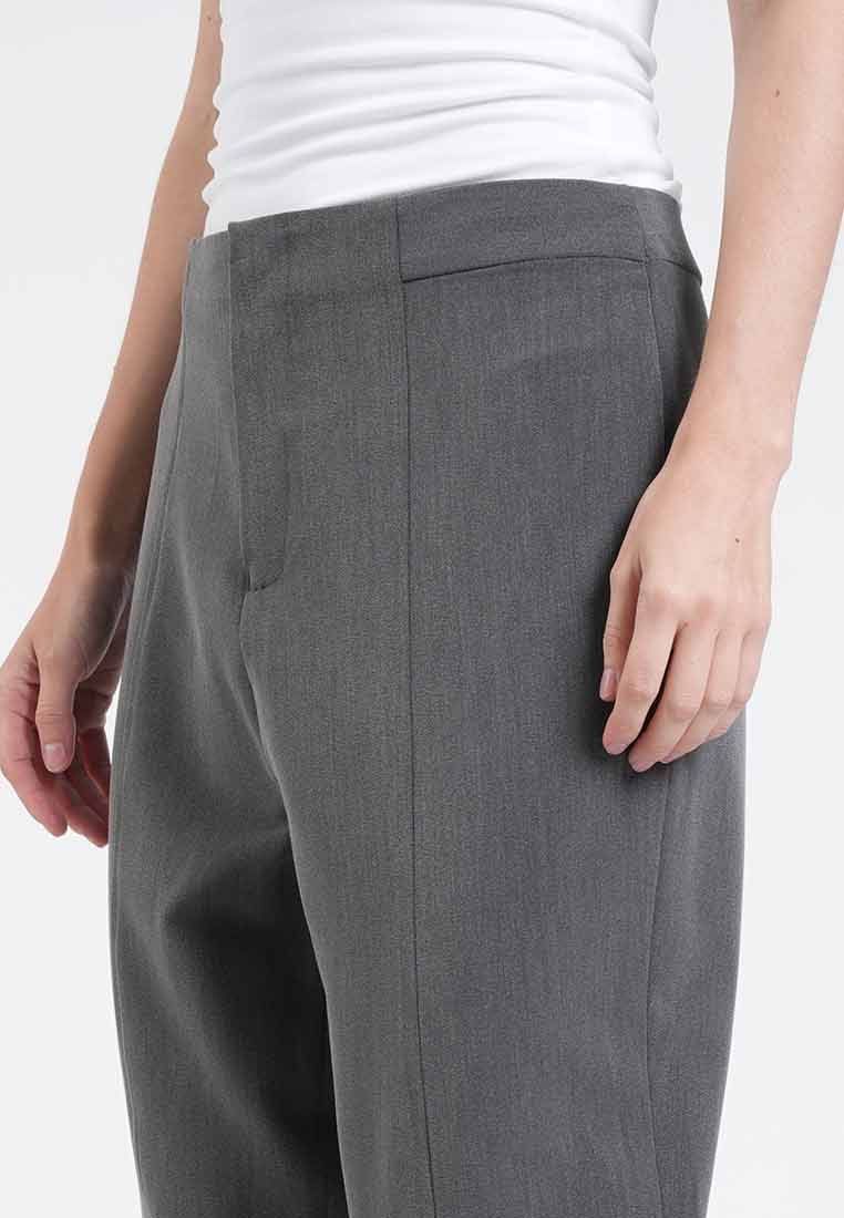 Tara High-Waisted Straight Pants