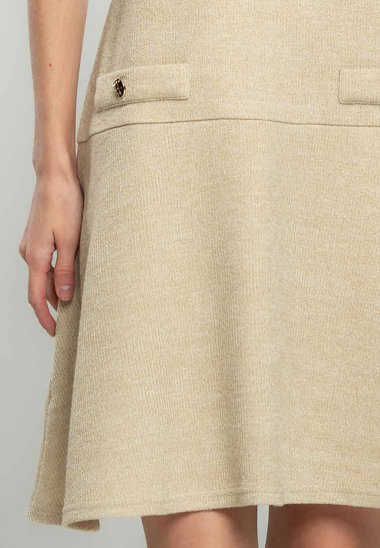 Finley Textured Knit Dress with Pocket Detail