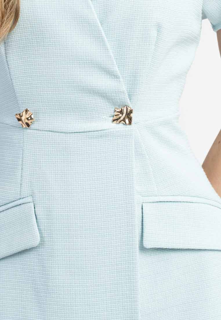 Nikki A-Line V-neck Short Sleeve Dress