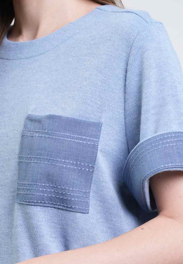 Manndy Pocket-Detail Knit Top