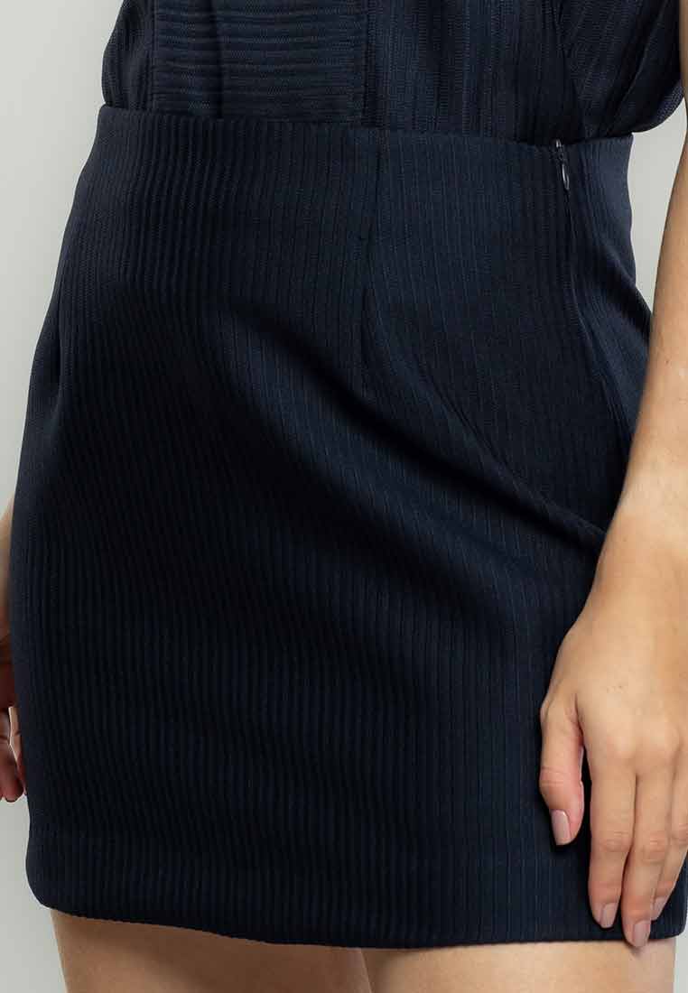 Riley Textured Mini Skirt