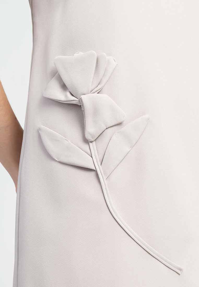 Rosalia 3D Floral Shift Dress