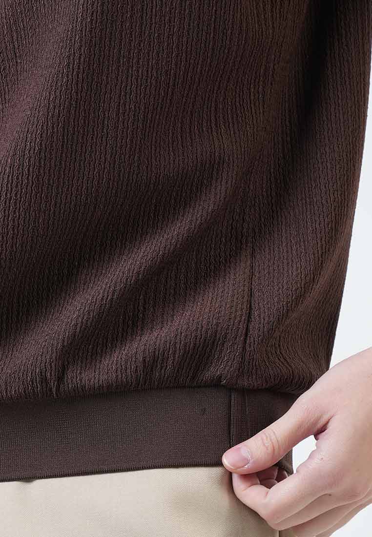 Nola Sleeveless Knit Polo Blouse