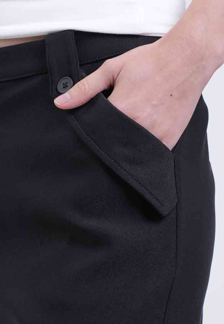 Cayla Flap-Accent Slim Fit Pants