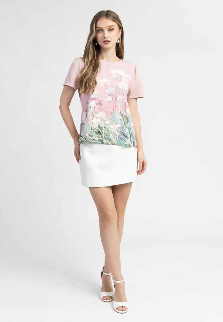 Noelle Floral Printed Relaxed Top