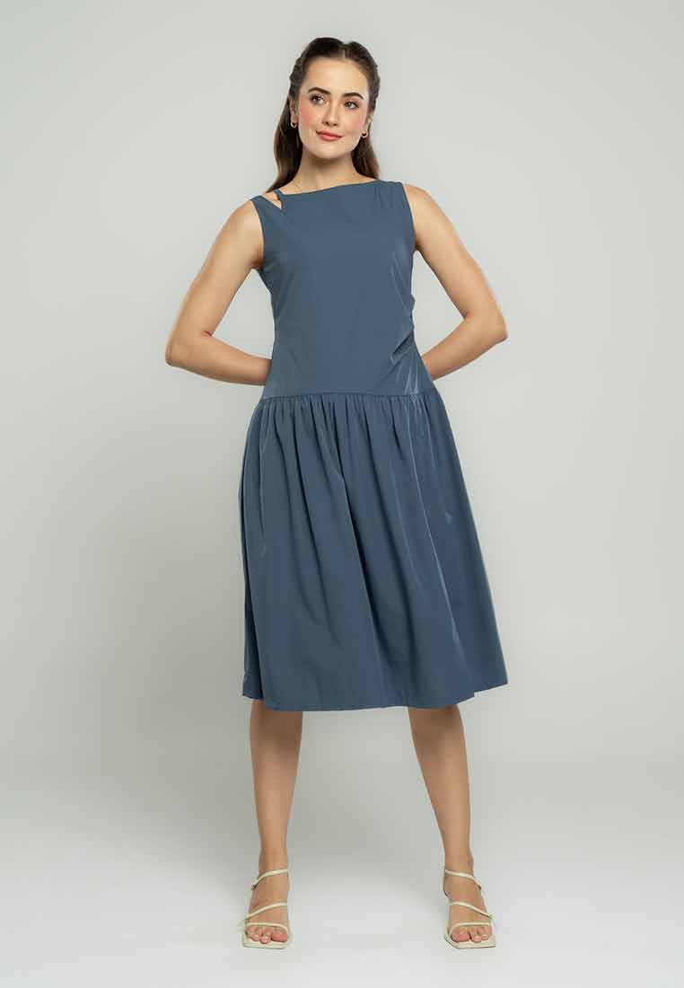 Harper Sleeveless Drop Waist Dress