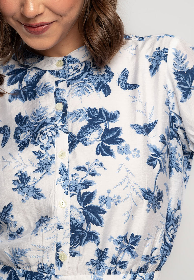 Jamie Floral A-line Dress
