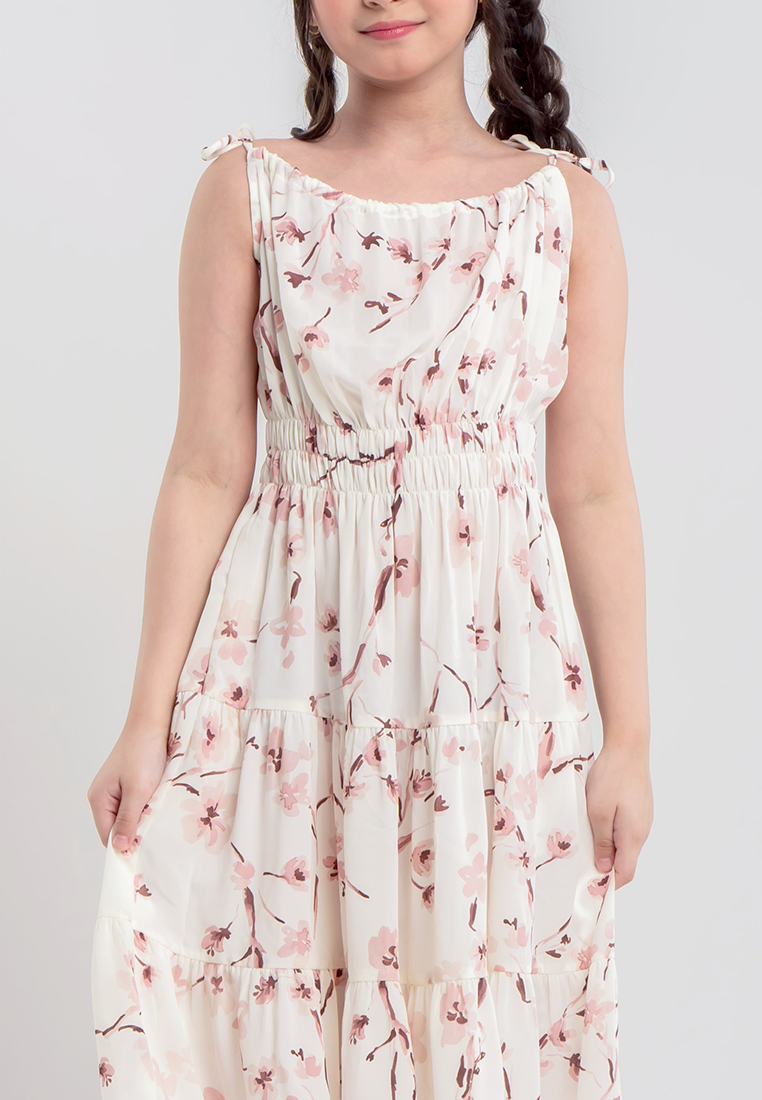 Treehouse Kids Anikka Sleeveless Dress in Floral