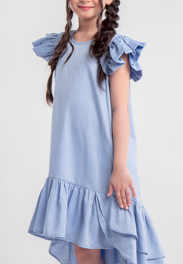 Treehouse Kids Asteria Ruffled Dress