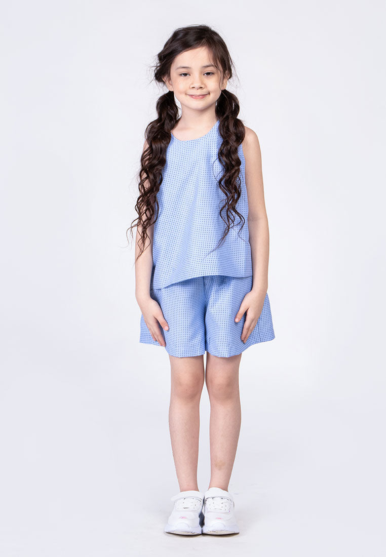 Treehouse Kids Elle Sleeveless Top with Button Detail
