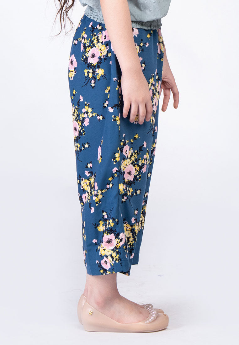Treehouse Kids Kailee Floral Print Pants
