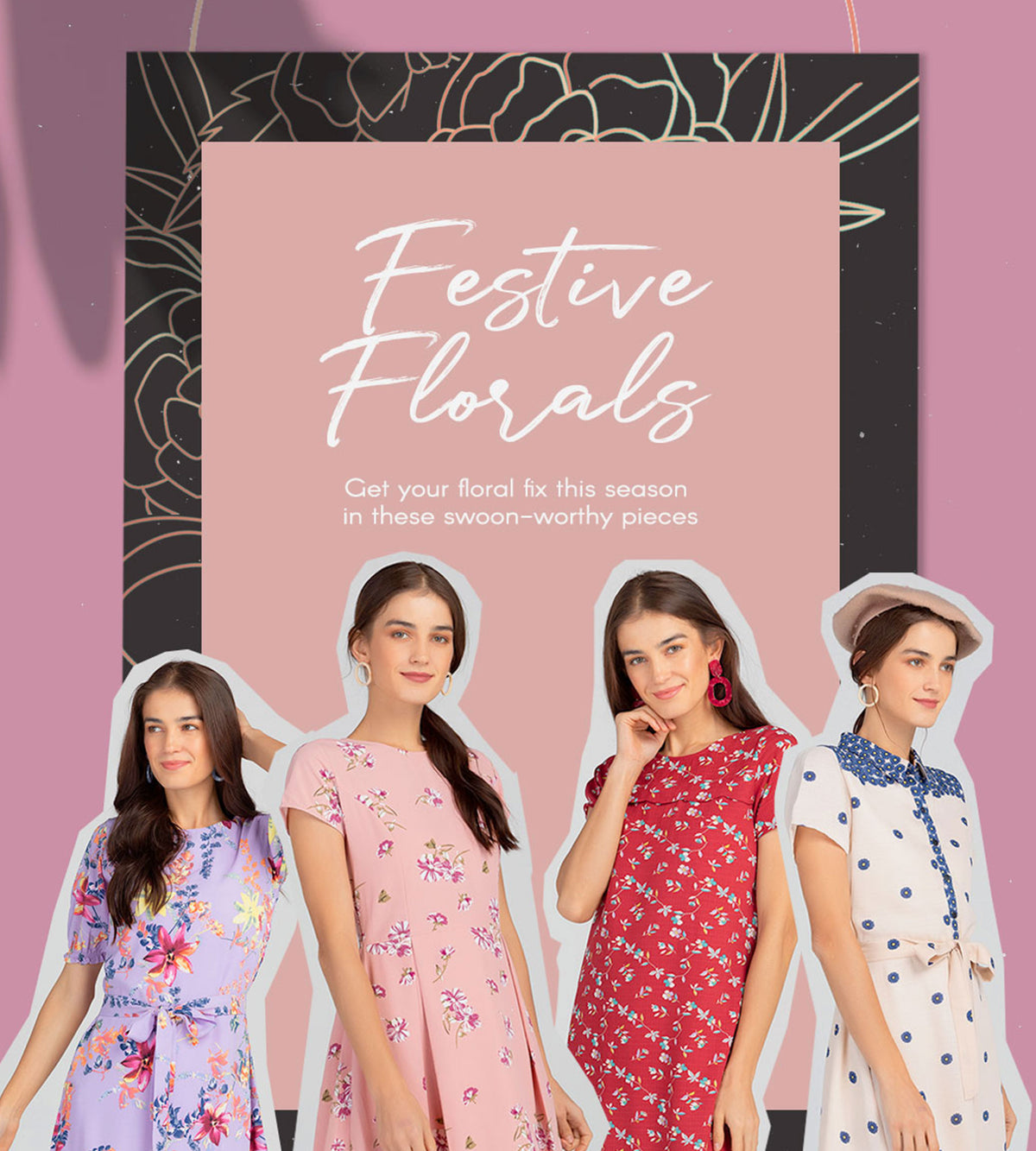 FESTIVE FLORALS
