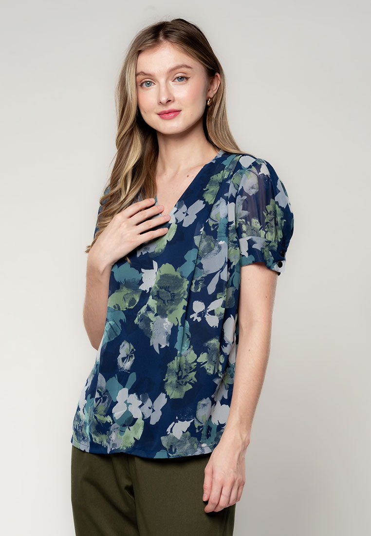 Amirah Top in Floral Print