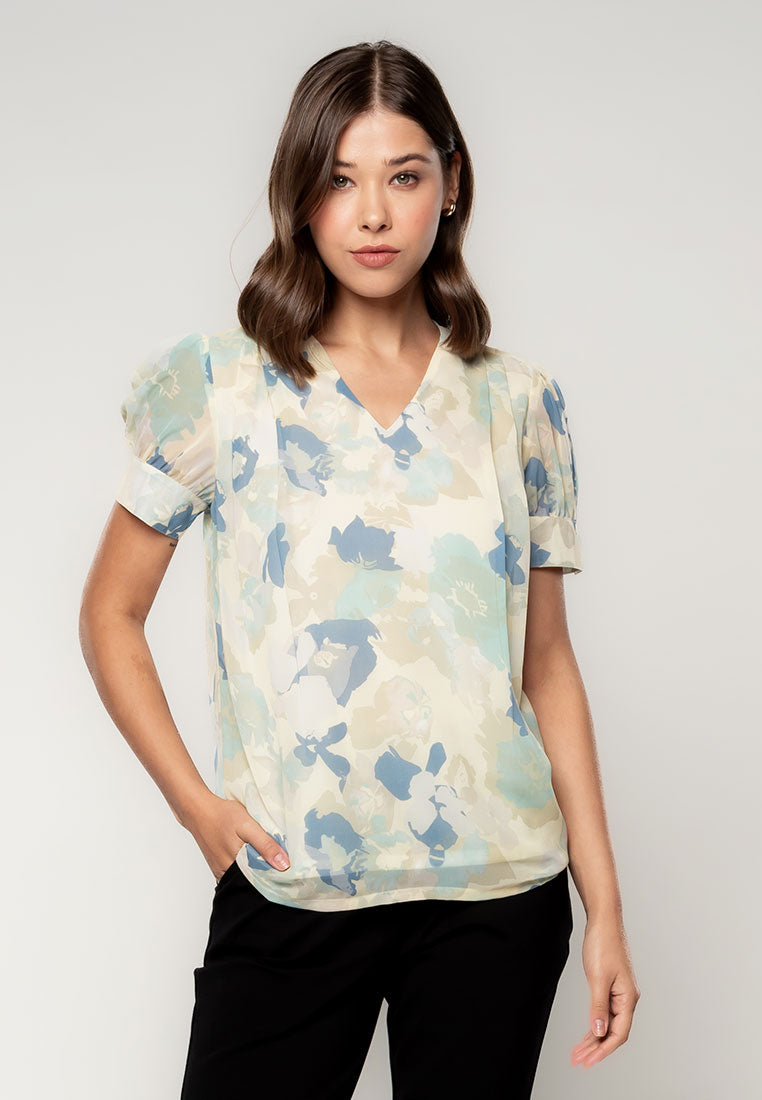 Amirah Top in Floral Print