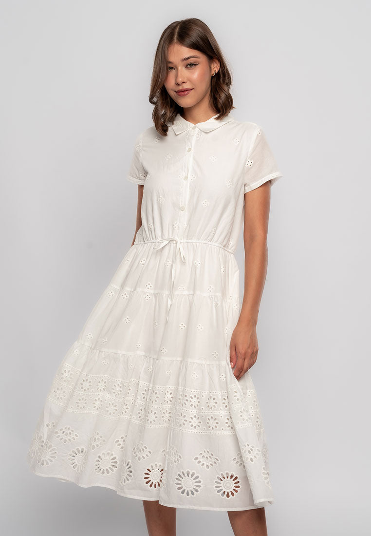 Ayesha Eyelet Dress