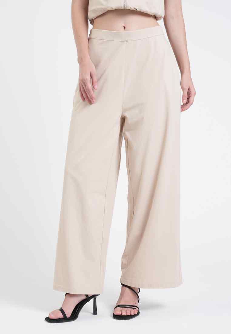 Charmie Knitted Wide-Leg Pants