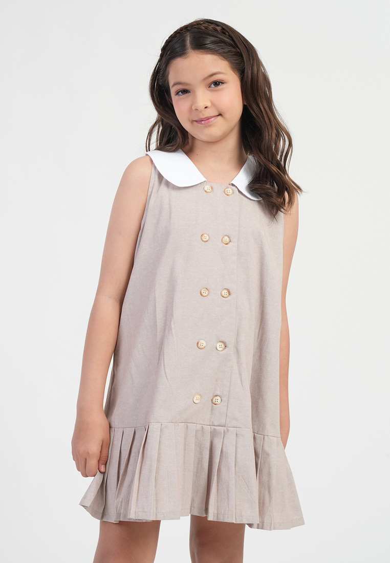 Treehouse Girls Sophia Pleated-Hem Girl's Dress