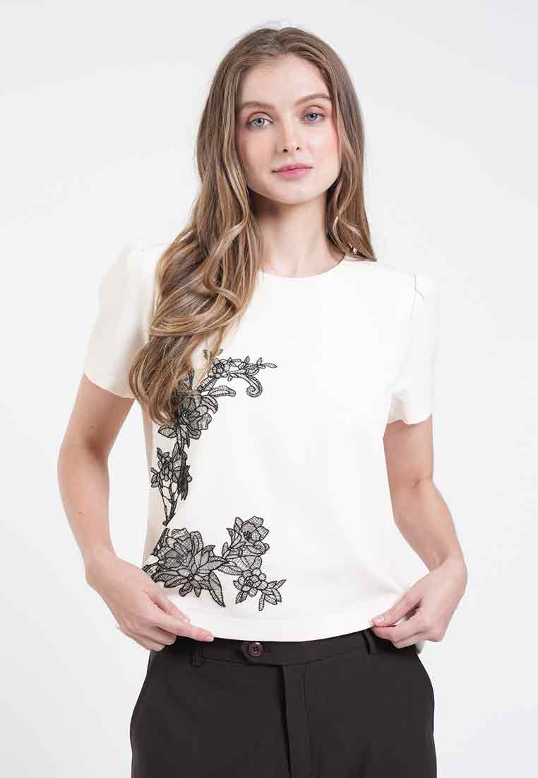 Leny Floral Embroidered Blouse