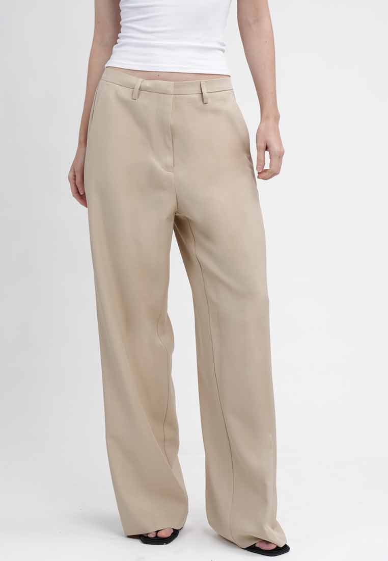 Naya Classic Wide-Leg Trousers