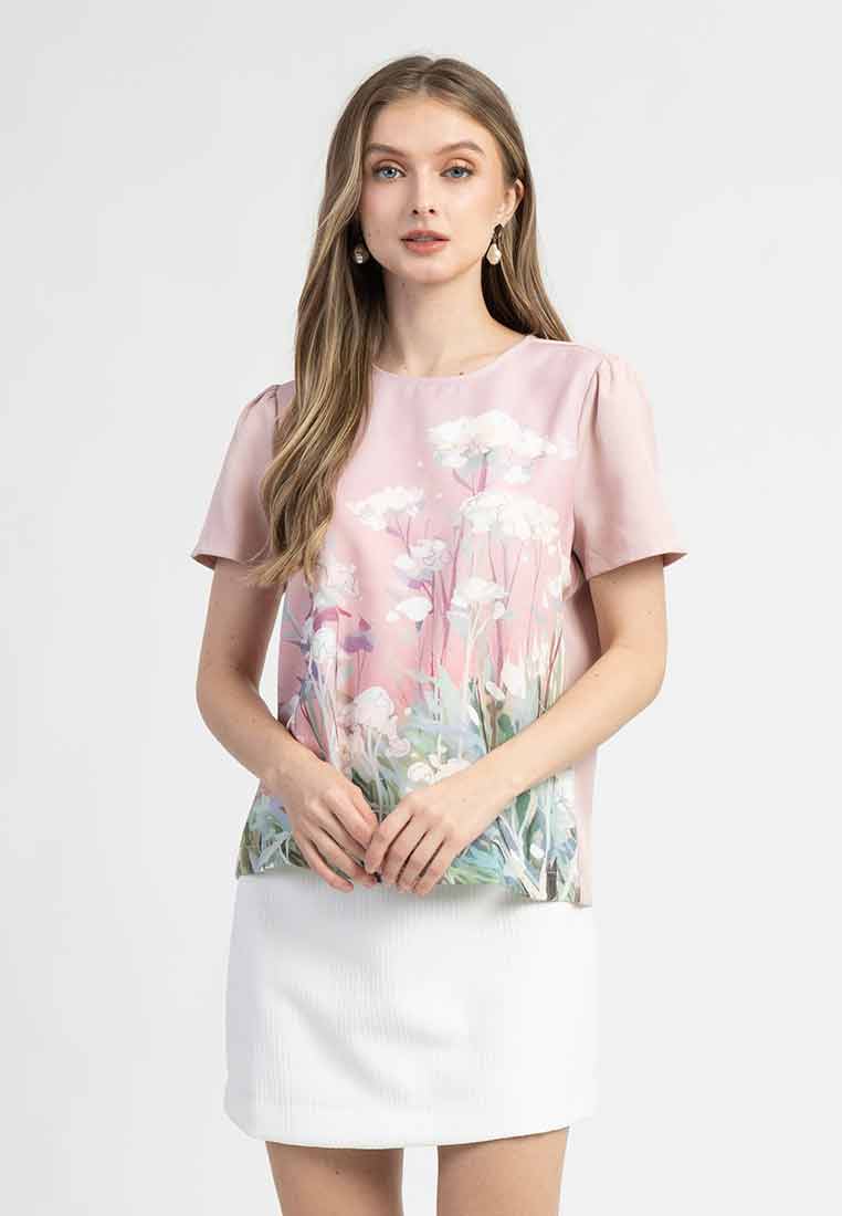 Noelle Floral Printed Relaxed Top