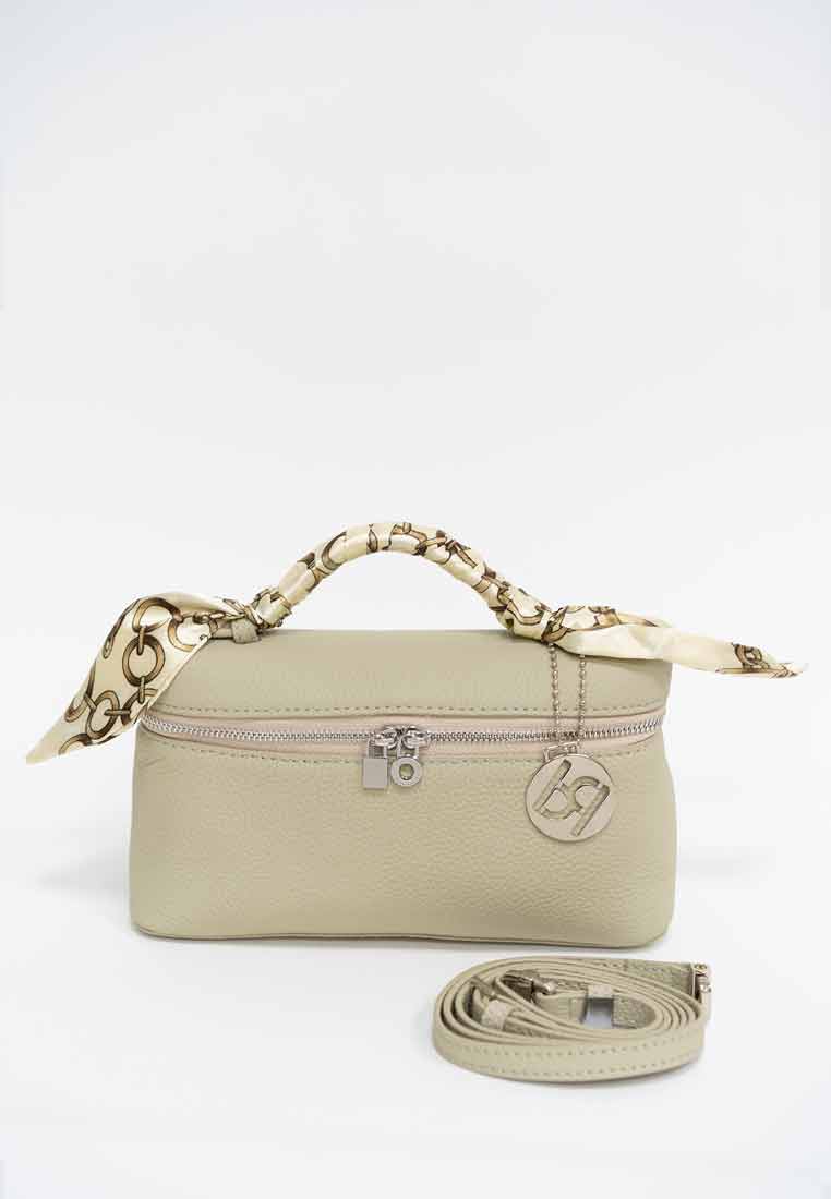 Lilly Top Handle Bag With Scarf Detail