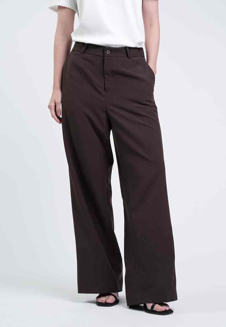 Loren Belt-Loop Straight Pants