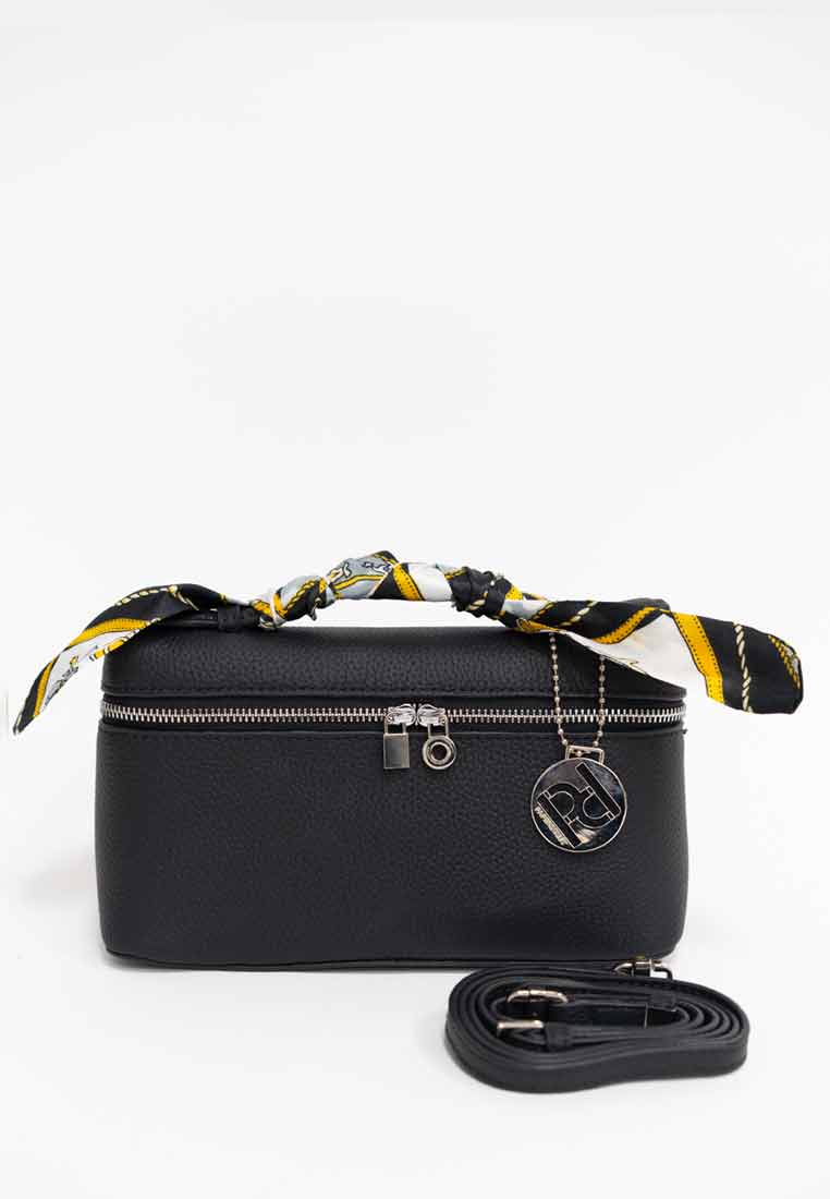 Lilly Top Handle Bag With Scarf Detail