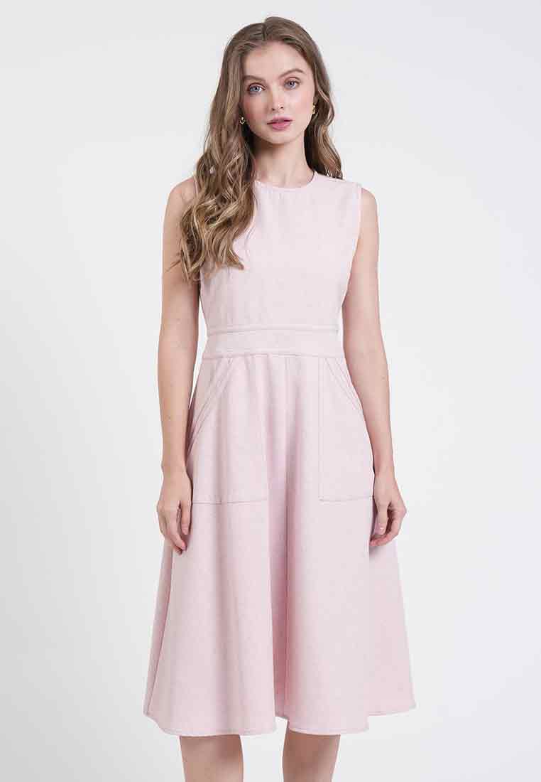 Bernice Sleeveless A-Line Dress