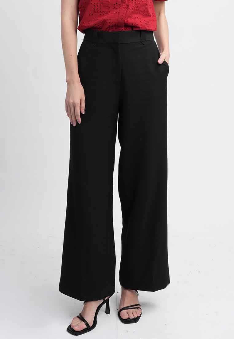 Cassia High-Waist Wide Leg Trousers